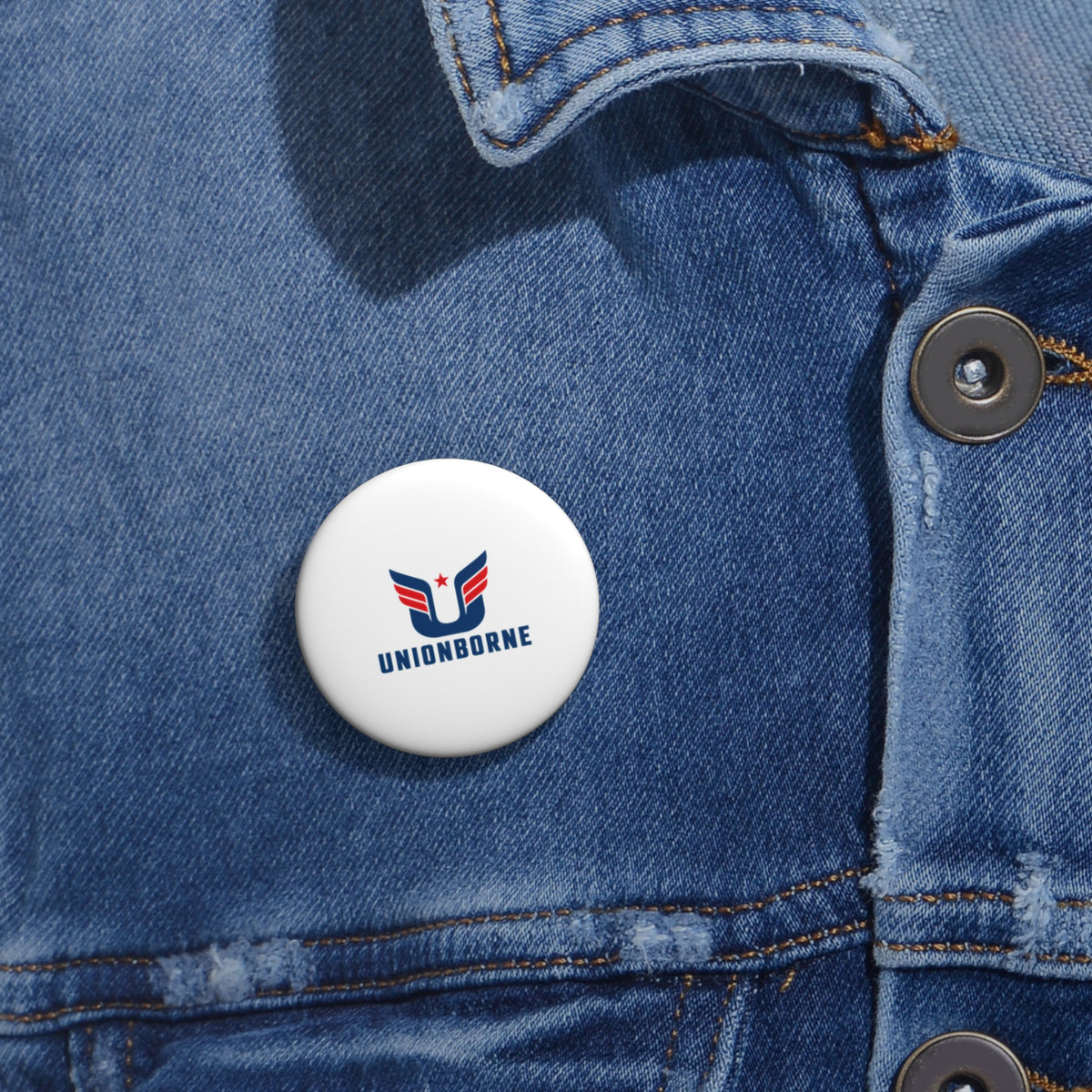 UNIONBORNE - Patriotic - Pin Button